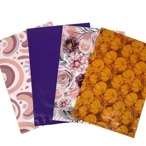 NEW Polymailers Fall Collection (100) 10x13 Self  Sealing